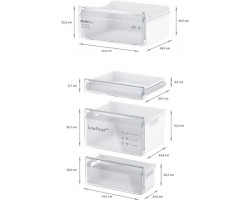 Встраиваемый двухкамерный холодильник Bosch KIV 865 SF0-foto11