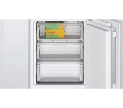Встраиваемый двухкамерный холодильник Bosch KIN86VFE0