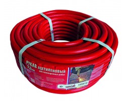 Рукав ацетиленовый d=9 мм PREMIUM красный