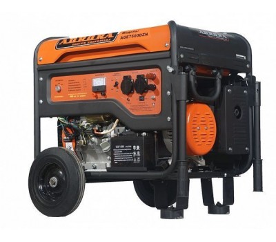Бензиновый генератор Aurora AGE 7500 DZN с блоком автоматики