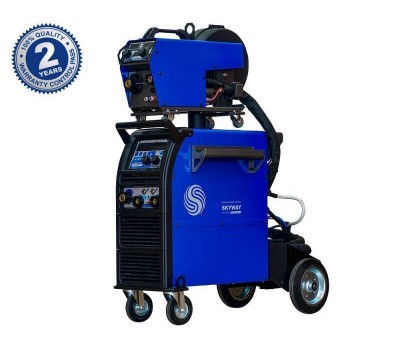 Сварочный полуавтомат AuroraPRO SKYWAY 350 DUAL PULSE с воздушным охлаждением Сварочный полуавтомат AuroraPRO SKYWAY 350 DUAL PULSE с воздушным охлаждением