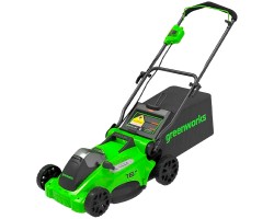 Аккумуляторная газонокосилка Greenworks GD40LM16X (без акк, без з/у)