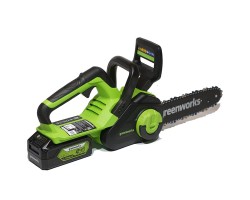 Аккумуляторная цепная пила Greenworks G24CS25K4-foto3