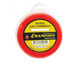 Леска для триммера Champion Twisted Square 1.6мм х 15м