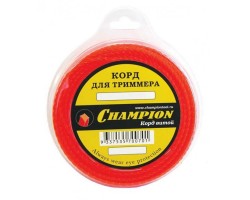 Леска для триммера Champion Twisted Square 2.4мм х 12м