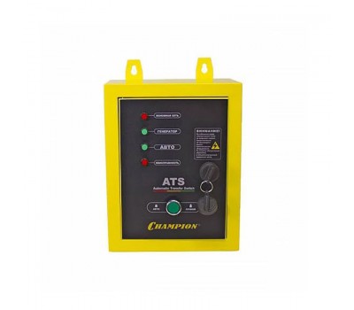 Генератор бензиновый Champion GG6501E с блоком ATS