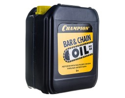 Масло Champion для смазки пильных цепей и шин, 5л