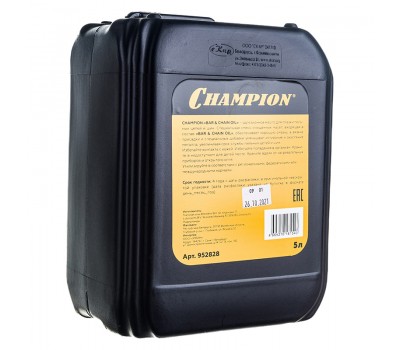 Масло Champion для смазки пильных цепей и шин, 5л
