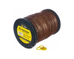 Леска для триммера Champion Nylplus Square 3.0мм х 236м