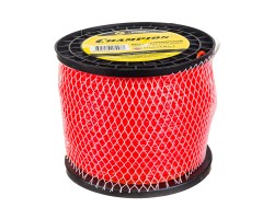 Леска для триммера Champion Twisted Square 3.0мм x 164м