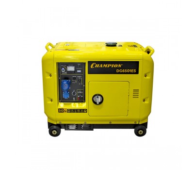 Дизельный генератор Champion DG6501ES+ATS