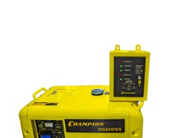 Дизельный генератор Champion DG6501ES+ATS-foto3
