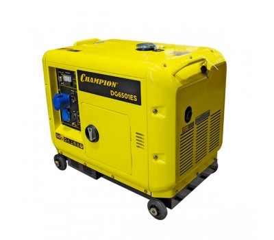 Дизельный генератор Champion DG6501ES+ATS