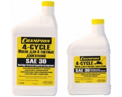 Масло для 4-тактных двигателей минеральное CHAMPION SAE30 1 л