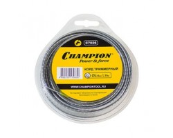 Леска для триммера (корд) 2.4 ММ. ROUND PRO (Бесшумная) - 15 МЕТРОВ