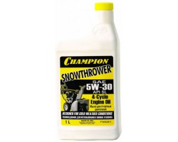 Масло для 4-тактных двигателей минеральное зимнее CHAMPION SAE 5W30 1 л