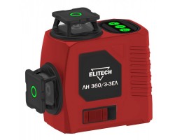 Лазерный нивелир ELITECH ЛН 360/3-ЗЕЛ (E0306.017.00)
