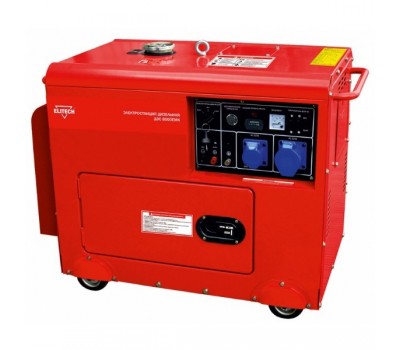 Дизельный генератор (электростанция) ELITECH ДЭС 8000ЕМК