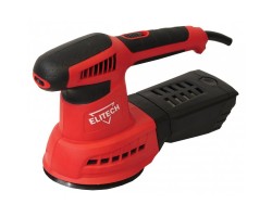 Шлифмашина эксцентриковая ELITECH МШЭ 0412Э