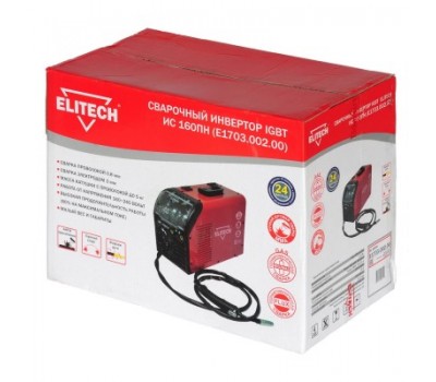 Инверторный полуавтомат ELITECH ИС 160ПН (E1703.002.00)
