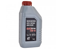 Масло моторное полусинтетическое EVOline для 4-тактных двигателей