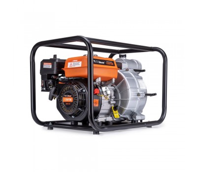 Мотопомпа бензиновая FoxWeld 1350T80 для грязной воды