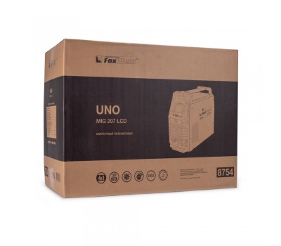 Сварочный полуавтомат UNO MIG 207 LCD