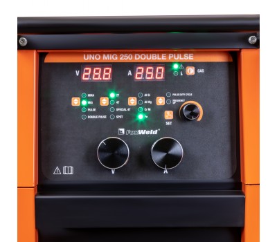 Сварочный полуавтомат UNO MIG 250 DOUBLE PULSE
