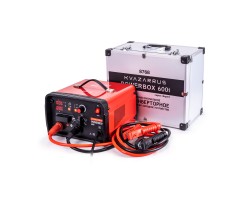 Инверторное пуско-зарядное устройство KVAZARRUS PowerBox 600i, таймер, алюминиевый кейс