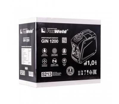 Инверторный генератор Foxweld GIN 1200 (пр-во FoxWeld/КНР)