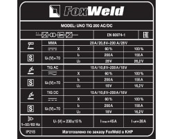 Аппарат аргонодуговой сварки UNO TIG 200 AC/DC-foto6