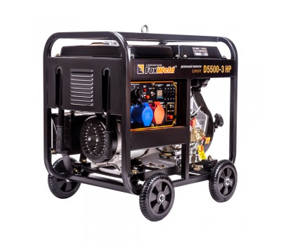 Дизельный генератор FoxWeld Expert D5500-3 HP