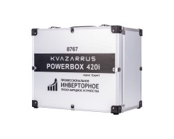 Инверторное пуско-зарядное устройство KVAZARRUS PowerBox 420i, таймер, алюминиевый кейс-foto7