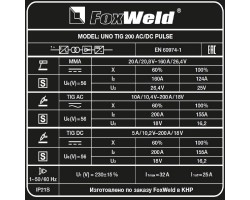 Аппарат аргонодуговой сварки UNO TIG 200 AC/DC PULSE-foto6