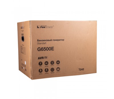 Бензиновый генератор FoxWeld Standart G6500 E