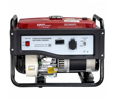 Генератор бензиновый HND GE 3000 PL