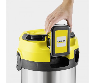 Аккумуляторный хозяйственные пылесосы WD 3-18 S Karcher