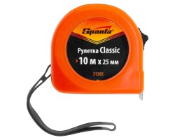 Рулетка Classic,10 м х 25 мм,пластиковый корпус Sparta-foto4