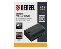 Батарея аккумуляторная для лазерного уровня Type B01, 4,2 В, 4000 мАч Denzel-foto6