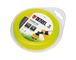 Леска для триммера, звезда 2 мм х 15 м, блистер Flex cord Denzel