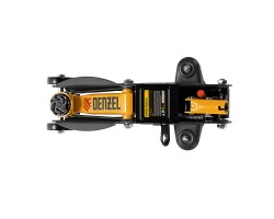 Домкрат гидравлический подкатной с фиксатором, 2 т, 130-330 мм Denzel-foto5