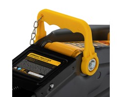 Домкрат гидравлический подкатной с фиксатором, 2 т, 130-330 мм Denzel-foto7