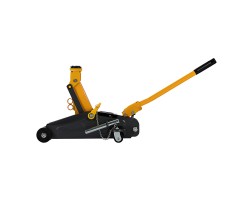 Домкрат гидравлический подкатной с фиксатором, 2 т, 130-330 мм Denzel-foto4