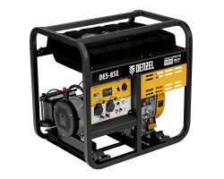 Генератор дизельный DES-85E, 8,5 кВт, 230 В, 16 л, электростартер Denzel 