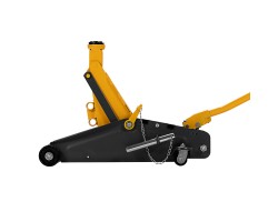 Домкрат гидравлический подкатной с фиксатором, 2,8 т, 135-385 мм, в кейсе Denzel-foto5