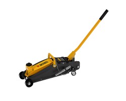 Домкрат гидравлический подкатной с фиксатором, 2,8 т, 135-385 мм, в кейсе Denzel-foto2