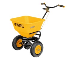 Механическая сеялка на колесах, 45 л Denzel