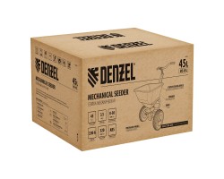 Механическая сеялка на колесах, 45 л Denzel-foto7