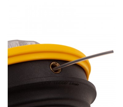 Катушка триммерная полуавтоматическая, легкая заправка лески, гайка M10x1.25, винт M10-M10, алюминиевая кнопка Denzel