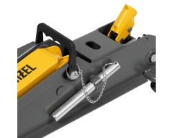 Домкрат гидравлический подкатной с фиксатором, 3 т, 190-532 мм, SUV/ Denzel-foto20